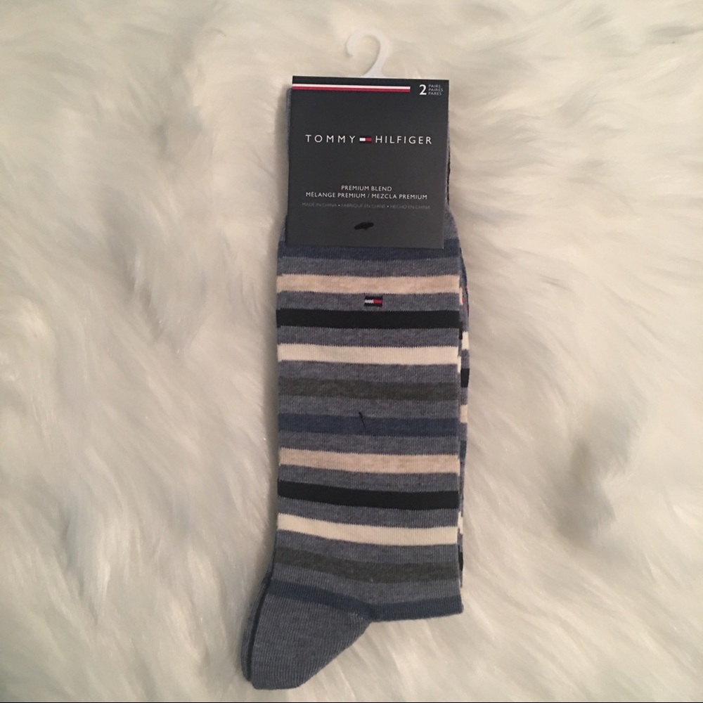 Men’s Tommy Hilfiger 2Pk Socks - Picture 1 of 2